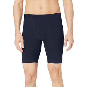 Men's Fitted <b>Three</b> <b>Quarter</b> <b>Length</b> Cycling <b>Shorts</b> Spandex Nylon Moisture Wicking Sport <b>Shorts</b> - Product Image 4
