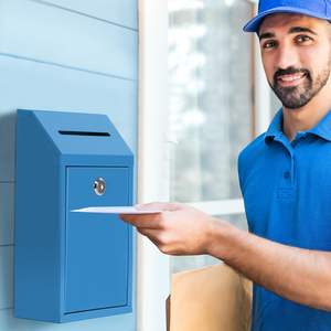 Modern Commercial Property <b>Mail</b> Reception <b>Box</b> for POST Use Durable & Rustproof Metal Construction Customizable Size & Color - Product Image 5