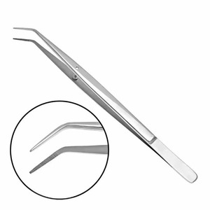 Pinzas ultraligeras con cuerpo de acero inoxidable para una aplicación precisa de pestañas y cosméticos - Product Image 5