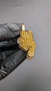 LUXESHINE JEWELLERY จี้การ์ตูนมิกกี้เมาส์ โมอิสซาไนต์ เงินแท้ 925 คริสตัล ไรน์สโตน ฮิปฮอป ชาร์ม ของขวัญวันครบรอบสำหรับทุกเพศ - Product Image 6