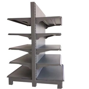 Heavy Duty Double Sided Supermarket Display Rack Metal Retail Shelf - Product Image 3
