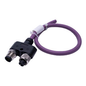 Connecteur circulaire M12 étanche pour montage sur circuit imprimé, mâle/femelle, code A - Product Image 6