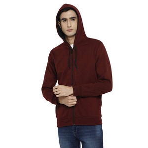 Vêtements de mode décontractés pour hommes, sweats à capuche très demandés avec fermeture éclair, coutures renforcées, impression personnalisée - Product Image 1