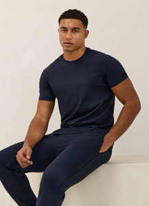 Camisetas de Manga Corta para Hombre, de Algodón Puro de 220g, Transpirables, con Absorción de Humedad, Estampado en Relieve, Personalizables, para Verano - Product Image 4