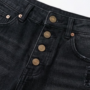 Women Denim Shorts Customized Color Comfortable Low Waist Cheap <b>Jeans</b> Girls <b>Work</b> Casual Summer Fashion Streetwear Y2K - Product Image 4