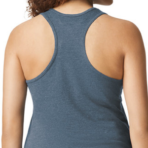 เสื้อกล้ามทรง Racerback สำหรับผู้หญิง CVC สีสันปรับแต่งได้ พรีเมียม น้ำหนักเบา เหมาะสำหรับออกกำลังกาย วิ่ง หรือใส่ลำลอง ผลิตจากผ้าฝ้าย 100% - Product Image 6
