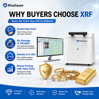 Analyseur de métaux précieux XRF, testeur de pureté de l'or non destructif pour bijouterie, magasin de vente à l'occasion, recyclage de l'or
