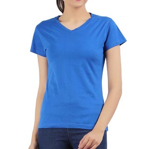 Women's Crew Neck T-<b>Shirt</b> 100% Cotton Solid Casual Breathable <b>Slim</b> <b>Fit</b> Spring Summer Jersey Knitted Short Sleeve Eco-Friendly - Product Image 1