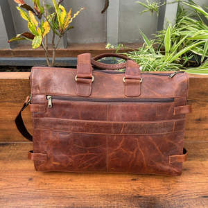New Large Capacity Business Travel Full Grain Genuine Leather Briefcase <b>Laptop</b> <b>Bag</b> for Unisex Cowhide Shoulder <b>Messenger</b> <b>Bags</b> - Product Image 6