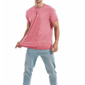 Camiseta para Hombre al Por Mayor, Precio de Mayoreo, Formal, de Alta Calidad, Duradera, de Algodón y Lona, Ecológica, Transpirable, Personalizada, de Corte Holgado - Product Image 5