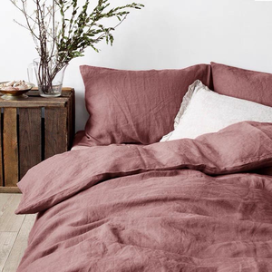 King Size Bedding Sets Plain & Solid Color 5 pcs 1 Duvet Cover 1 <b>Flat</b> 1 Fitted Sheet 2 <b>pillow</b> cases - Product Image 6