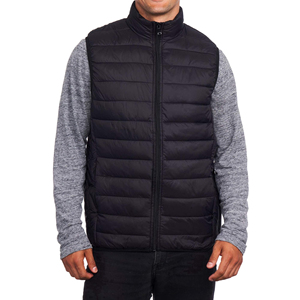 Chaleco Acolchado de Invierno Casual, Resistente al Agua, Cálido, Relleno de Plumón, de Alta Calidad, Talla Personalizable, Acolchado con Burbujas, Sin Mangas, para Hombre - Product Image 5