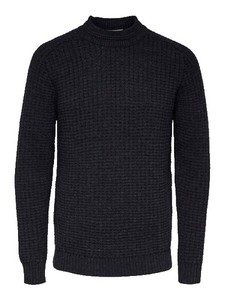 Knittedpullover Heavyweight Knitted <b>Pullover</b> Dropped Shoulders Solid <b>for</b> Autumn 100% Cotton High Quality - Product Image 1