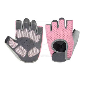 Advanced <b>Half</b> Finger Neoprene Exercise Fitness Gloves Non <b>Slip</b> Surface Stretch Material Professional Bulk Order - Product Image 2