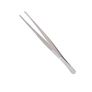 Pinzas para tejidos Miltex 6-46, 6/1×2 dientes, mangos serrados, instrumento quirúrgico de acero inoxidable - Product Image 4
