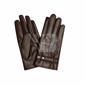 ถุงมือหนังแท้แฟชั่นผู้ชายแบบเรียบง่ายสำหรับฤดูหนาว อุ่นหนา เหมาะสำหรับการเดินทางกลางแจ้งและงานปาร์ตี้ ขายดี ผลิตในปากีสถาน - Product Image 1