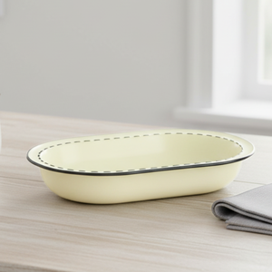 Assiette ovale en grès de qualité supérieure 3460888-25×15, 12,5 pouces, pour poisson - Product Image 4