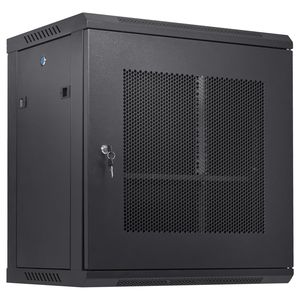Armadio Server di rete montabile a parete 12U 15.5 "profondità 200 Lbs Max capacità di carico al suolo che chiude i pannelli laterali della porta per esso - Product Image 1