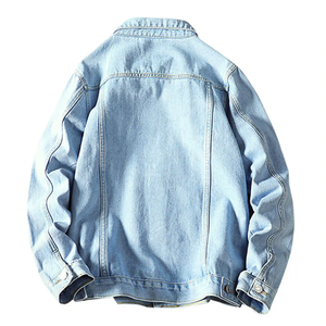 Veste en jean pour homme en gros – Nouvelle collection printemps, respirante, légère, chaude et élégante – Personnalisable avec logo – Style décontracté et vintage - Product Image 5
