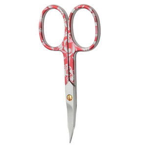 Stainless Steel Cuticle Scissors Straight Blade Sharp Tip Round Hole Purple Handle Beauty Tools for Adults Durable Manicure - Product Image 4