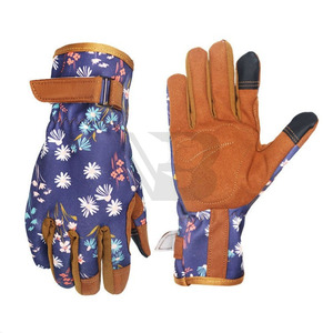 Gants de jardin personnalisés avec logo pour creuser, planter, désherber, semer, protéger les ongles et les doigts – Fournitures et outils de jardinage - Product Image 1
