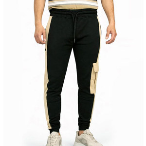 Pantalon de jogging droit pour homme, décontracté et tendance, coupe régulière confortable, longueur intégrale, respirant, séchage rapide, taille mi-haute, en toile - Product Image 2