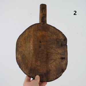 เขียงไม้โบราณแบบดั้งเดิม: ของตกแต่งครัวทำมือสไตล์วินเทจ - Product Image 6