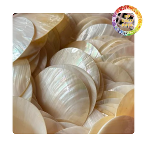 จานเปลือกหอยมุกตกแต่งทำมือขัดเงาสำหรับเป็นของขวัญงานแต่งงาน - Product Image 2