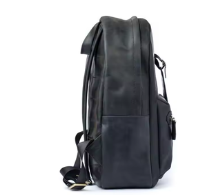 <b>Black</b> Laptop <b>Backpack</b> Large Capacity Waterproof Travel Business Computer Bag for Men Women Zipper Compartment - Product Image 3