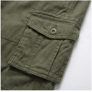 Pantalones Cortos de Verano para Hombre, Casuales, Tipo Cargo, con Múltiples Bolsillos, Largos, Transpirables, de Tela Premium, para Moda Urbana y Actividades al Aire Libre - Product Image 5