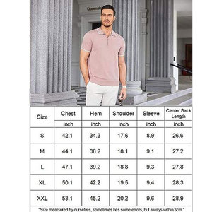 เสื้อโปโลแขนสั้นสีชมพูสำหรับผู้ชาย ยี่ห้อ Econex ผลิตจากผ้าปิเก้ผสมสแปนเด็กซ์/คอตตอน ป้องกันรอยยับ เป็นมิตรต่อสิ่งแวดล้อม ติดกระดุม ระบายอากาศได้ดี - Product Image 6