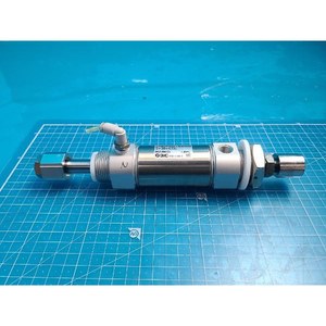 Cylindre pneumatique à double effet SMC CDM2W (Max 1,0 MPa) CDM2WB40-5-30-C73L-KRE039 Cylindre pneumatique à double tige utilisé comme il est, sans modification - Product Image 1