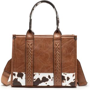 Bolso de hombro profesional para mujer, diseño estructurado, espacioso, elegante, de cuero genuino, para el trabajo. - Product Image 2