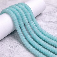 Perles de pierres précieuses rondes en turquoise naturelle de 8 mm en gros pour la fabrication de bijoux, marque Jaunty