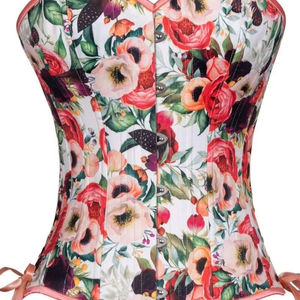 Corsets Vintage pour Femmes, Sexy, Sculptants, Respirants, Modernes, en Brocart, pour Grandes Tailles - Product Image 1