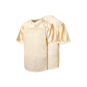 Camiseta de Fútbol Americano Sublimada Personalizada, Transpirable, Antibacteriana, con Malla, 100% Poliéster, Venta al Por Mayor - Product Image 1