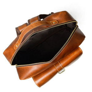 Mochilas Unisex de Piel Auténtica, Diseño Nuevo, Fabricadas en Fábrica, Precio Más Bajo, Talla Adulto, MOQ Bajo, Mejores Mochilas de Estilo - Product Image 4