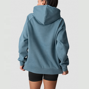 OEM Custom LOGO Heavy Weight Color Blocking Casual <b>Soft</b> Comfortable Oversized <b>Hoodies</b> for <b>Woman</b> - Product Image 4