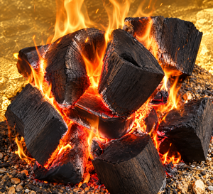 Barbeque Top Great to Quality Indonesian Charcoal Halaban Lump Hardwood for BBQ | Long <b>Burning</b> Low Ash 7000-8000 Kcal/kg CARSURI - Product Image 1
