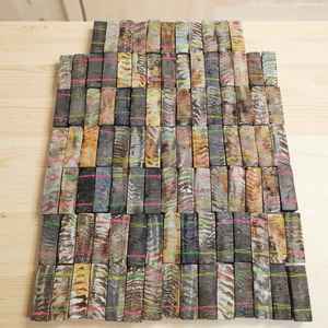Handmade Rectangle Raw <b>Abalone</b> <b>Shell</b> Tiles Rustic Home Decoration Natural Craft Material Durable - Product Image 1