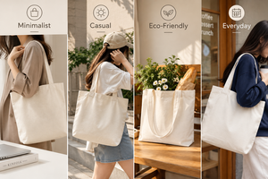 Sac fourre-tout en toile Beena 35x30 cm, sac à bandoulière personnalisé avec soufflet latéral et fermeture éclair, logo personnalisé, cadeau - Product Image 6