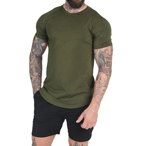 Camiseta Deportiva Personalizada de Punto para Hombre, para Gimnasio y Fitness, con Impresión de Logotipo Personalizado, Tejido Ligero y Transpirable - Product Image 5
