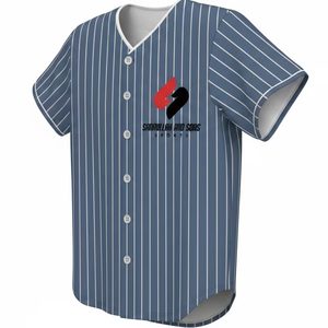 High Performance <b>Baseball</b> Jersey Custom Sportswear Men Women Button Front Team Uniform Breathable Lightweight OEM - Product Image 6