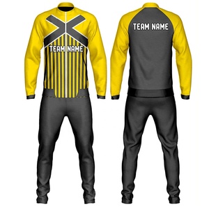 Conjunto Deportivo Profesional Sublimado para Hombre con Cierre de Cremallera, Cómodo para Entrenamiento Atlético, Fitness y Ejercicio - Product Image 3