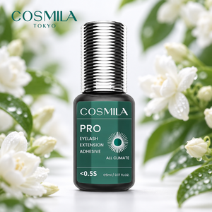กาวติดขนตา COSMILA สำหรับต่อขนตาแบบมืออาชีพ แห้งภายใน <0.5 วินาที ติดทนนาน 8 สัปดาห์ จากประเทศญี่ปุ่น สำหรับสภาพอากาศที่มีความชื้นสูง กันน้ำ กันน้ำมัน ปราศจากแอลกอฮอล์ - Product Image 1