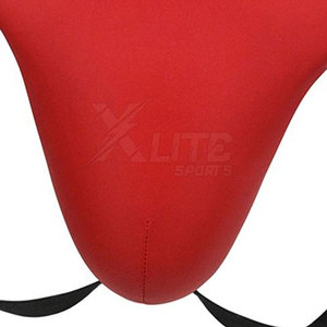 อุปกรณ์ป้องกันขาหนีบหนังแท้ทนทาน พร้อมสายรัดปรับได้ เหมาะสำหรับการฝึกซ้อมมวย MMA คาราเต้ และกีฬาที่มีแรงกระแทกสูงอื่นๆ - Product Image 3