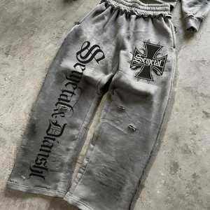 Custom Ape Graphic Tracksuit Set Heavyweight French Terry <b>Hoodie</b> Sweatpants Oversized Streetwear Unisex OEM ODM - Product Image 5
