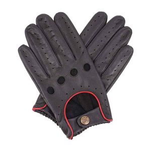Gants de conduite en cuir 100% cuir véritable de qualité supérieure, protection au travail, cuir de mouton, conduite automobile - Product Image 1