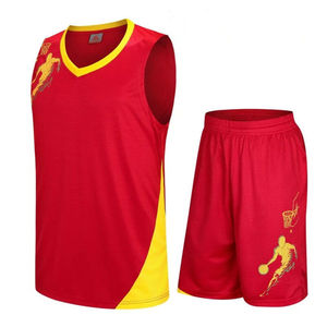 ชุดบาสเก็ตบอลชายคุณภาพสูง ODM OEM แบบกำหนดเอง เสื้อและกางเกงขาสั้น ชุดกีฬาแห้งเร็ว พิมพ์สีตามสั่ง ชุดทีม - Product Image 6