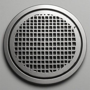 Cubierta de drenaje de metal de alta resistencia y calidad, diseñada para una instalación segura en el suelo y un drenaje diario confiable del agua. - Product Image 1